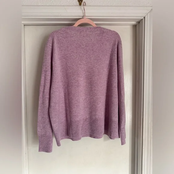 NWOT JCrew Cashmere Classic Fit Crewneck Sweater - Picture 5 of 9